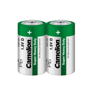 Батарейка CAMELION Super Heavy Duty R20P-SP2G 2 шт. в плёнке
